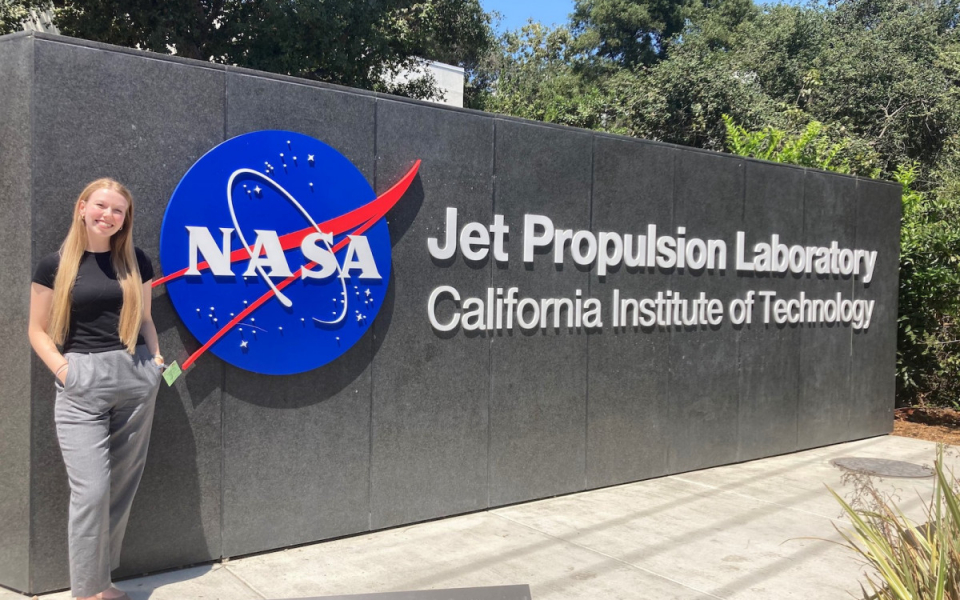 Mia Thomas at NASA JPL