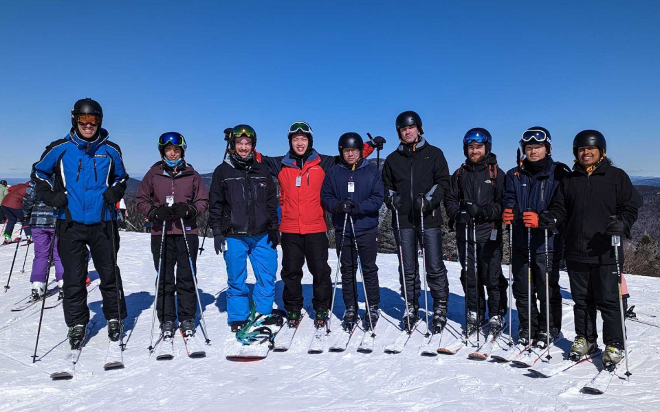 Lab ski trip to Mt. Tremblant 2023